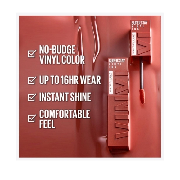 Maybelline New York Super Stay Vinyl Ink- Edgy (New) - Picture 8 of 9